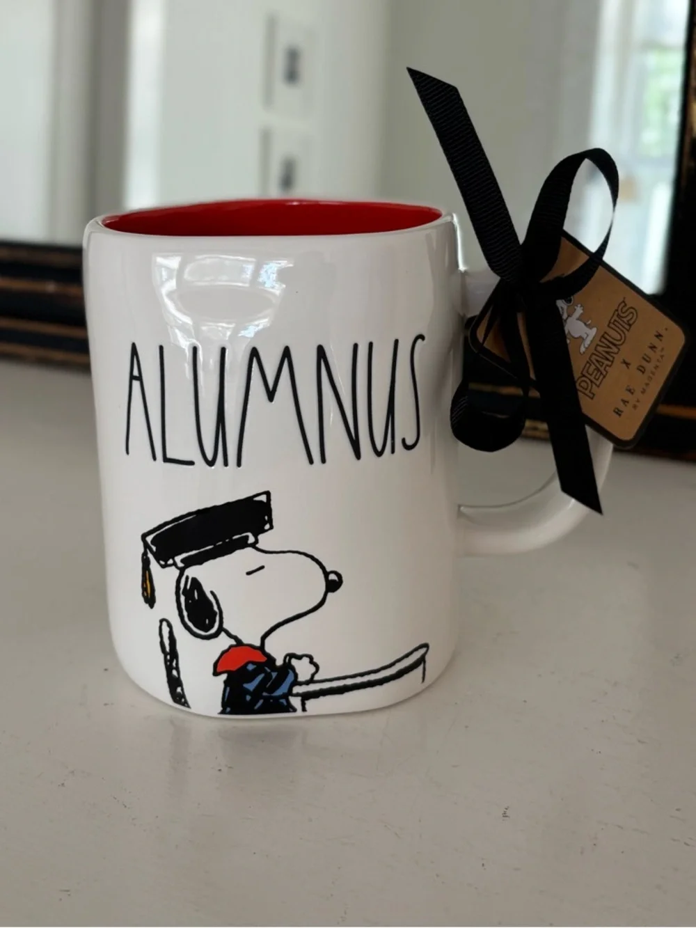 Rae Dunn x Peanuts Snoopy 'Alumnus' Graduation Mug